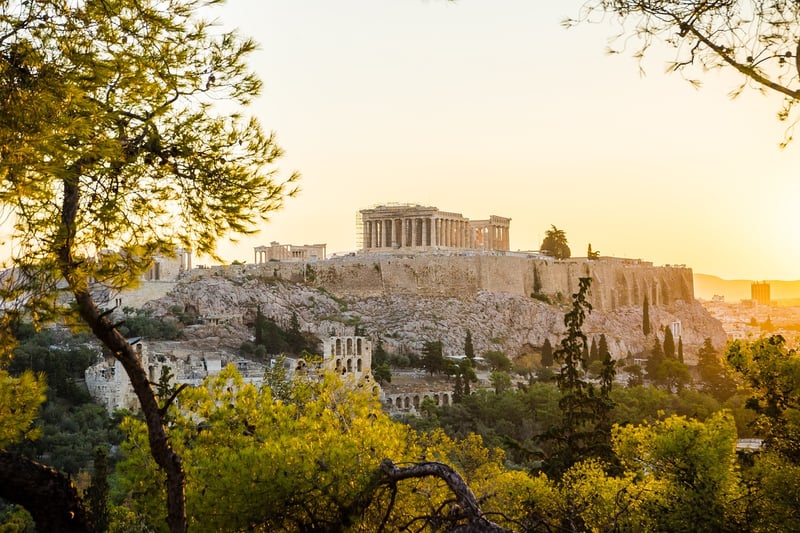 Ancient Ruins in Athens
